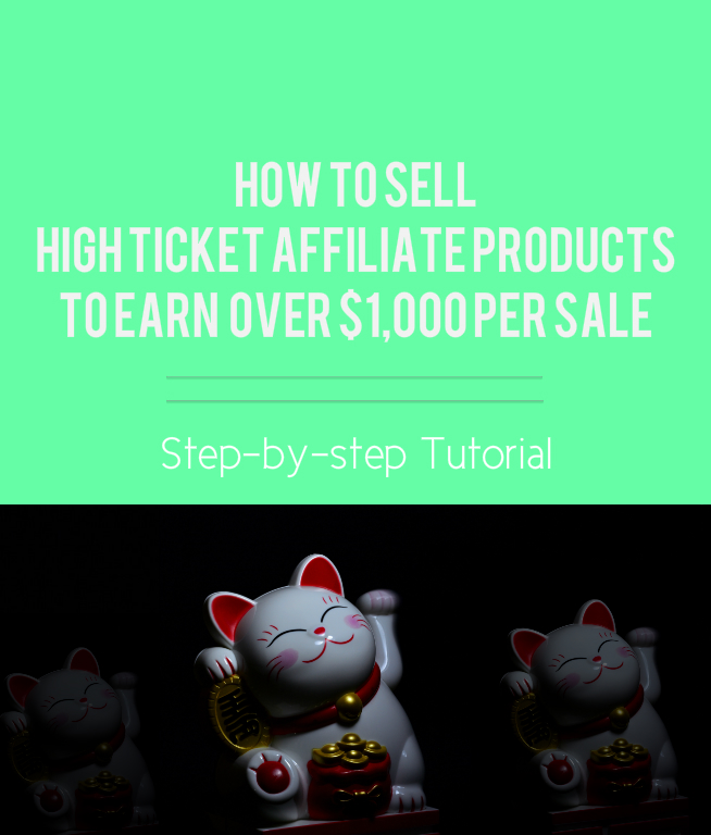 how to sell, luck, high ticket affiliate program