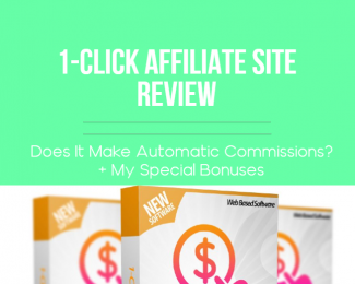 1-click affiliate site review featured image, blog post image
