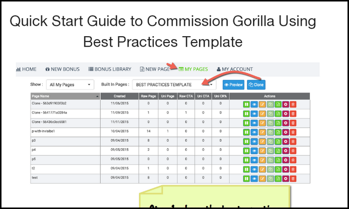 commission gorilla quick start guide